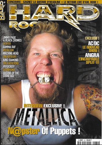 Revue hard rock magazine - hard, n°