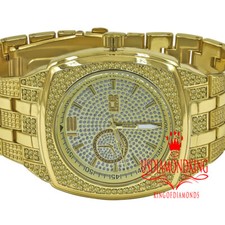 Mens gold canary simulated - mens,