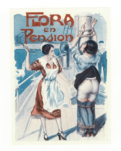 1914 van rod fouet spanking - van,