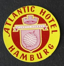 Ancienne étiquette HOTEL