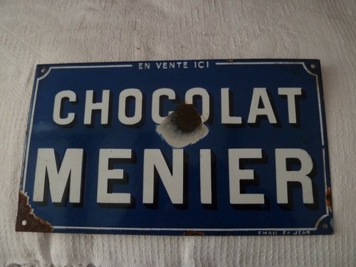 Ancienne plaque emaillée - ancienne,
