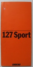 Petit catalogue / brochure FIAT 127 sport , 70 HP