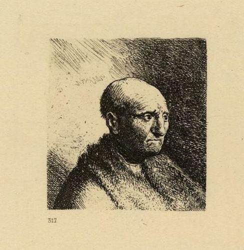 Portrait homme chauve - portrait, d'un