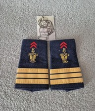 Paire de fourreaux d'épaule régiment du génie grade capitaine (b)