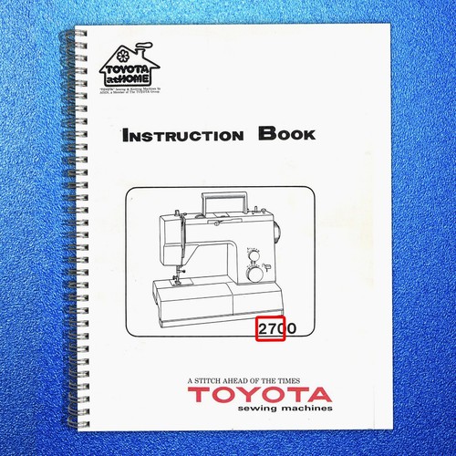 Toyota 2700 sewing machine - sewing,