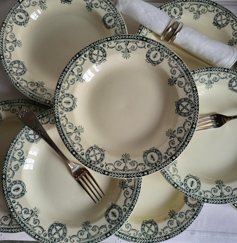Assiettes creuses terre - creuses, de