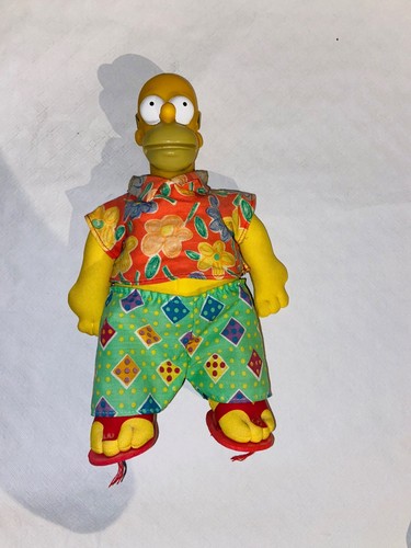 Figurine peluche homer simpson - peluche,