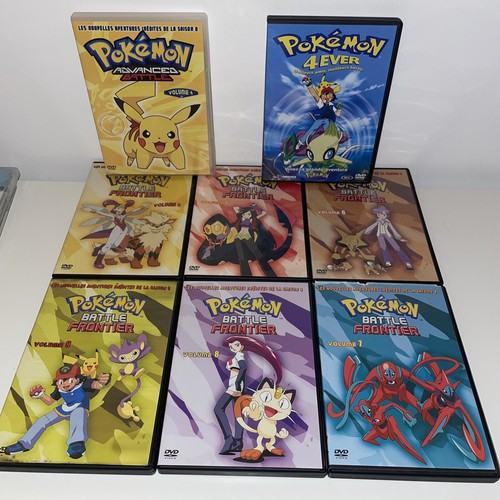 Lot dvd pokemon volumes - lot,