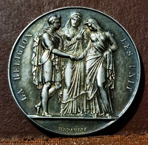 Médaille mariage argent - mariage, 36