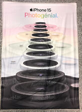  AFFICHE APPLE STORE BANNIÈRE POSTER IPHONE 15 PHOTOGÉNIAL 2023 120X80CM #106