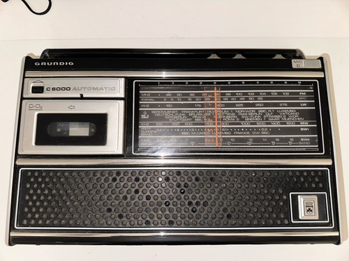 Radio cassette grundig c6000 - radio,