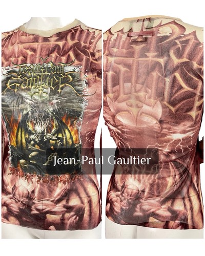 Haut mesh vintage jean paul - mesh,