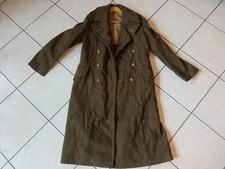 Ancien manteau Capote Britannique WW2 nominatif Seconde guerre mondiale