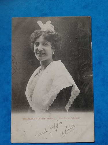 Cpa costume arlésienne - cpa,
