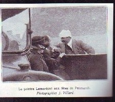 1922  --  PEINTRE LEMORDANT AUX FETES DE PENMARCH  N907