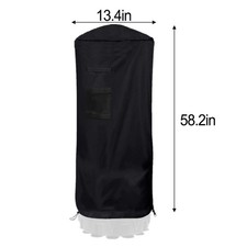 Housse de protection imperm??able pour sac de frappe autoportant avec cordon de