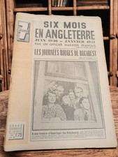 Magazine ancien 7 Jours 1940 vintage journal rétro presse collection année 40
