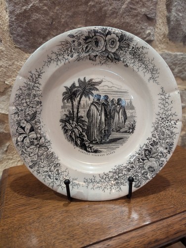 Assiette parlante ancienne - , st