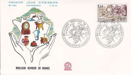 Enveloppe 1er jour 1040 - , 1977