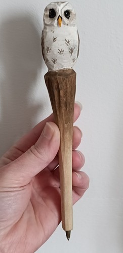 Stylo bois sculpté la - en,