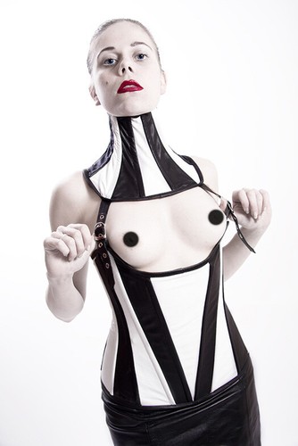 Cuir corset sous - cuir,