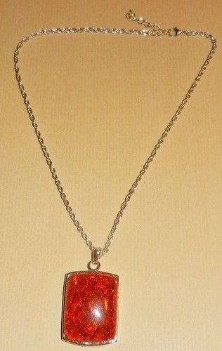 Parure chaine et pendentif - 16-,