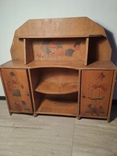 Ancien Petit Meuble Poupée,  Étagère à Dinette, Miniatures Parfum,  An.50?
