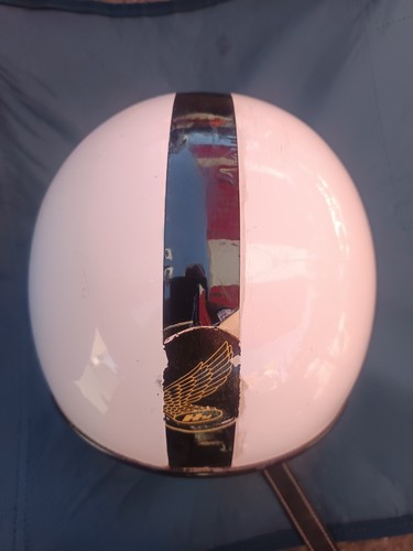 Ancien casque bol moto - ancien,