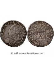 France Henri III, Au Nom De Charles IX - Teston Argent 1575 M Toulouse