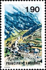 Timbre Andorre 360 ** -