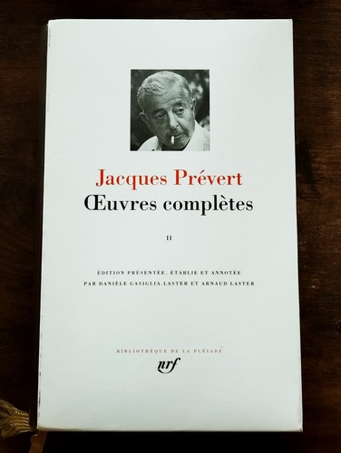 Pléiade prévert oeuvres - pléiade,
