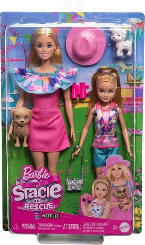 Barbie stacie rescue boîte - barbie,