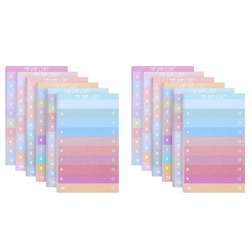 12pcs bloc notes collants - 12pcs, À