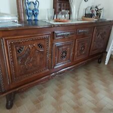 Buffet table chaise bois