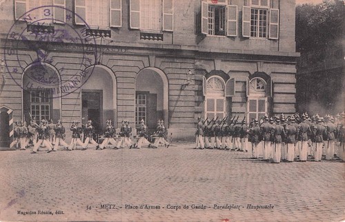 Carte postale postcard metz - carte,
