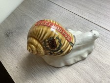 GREY-POUPON DIJON ANCIEN MOUTARDIER ESCARGOT PORCELAINE PUBLICITÉ XX BOURGOGNE