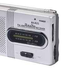 Radio FM SW AM à piles radio extérieure compacte commandes conviviales