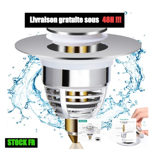 Bonde lavabo universelle 41 - universelle, 32-41