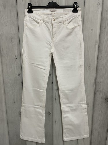 Pantalon jeans femme blanc - jeans,