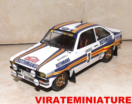 Ford escort 1800 mk2 - rs,
