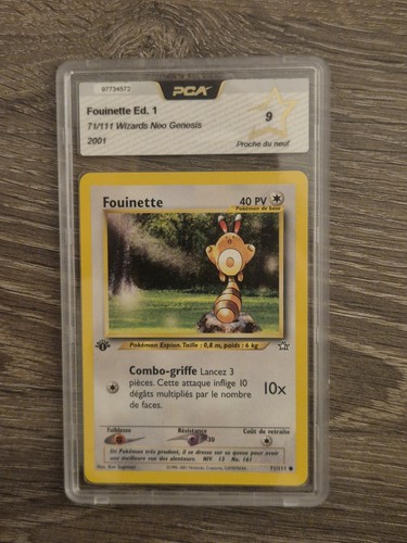 Carte pokémon fouinette 1ere - carte,