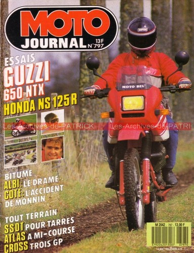 Moto journal 797 guzzi 650 - journal,