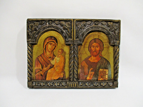 Icone religieuse diptyque - icone,