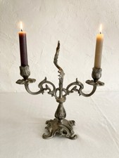 Chandelier en étain de style