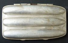 Étui à cigares cigare en aluminium Objet ancien vers 1930