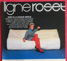 Publicité de presse: Siège Mousse  Canapé ANAÏS de LIGNE ROSET