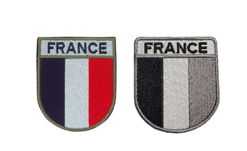 Lot ecussons france avec - de,