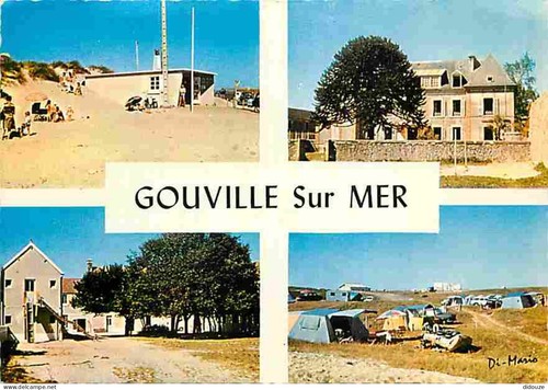 Carte postale gouville - -, 50