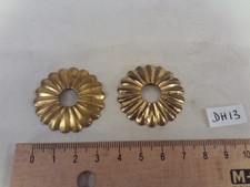 2 anciennes Rosaces en laiton