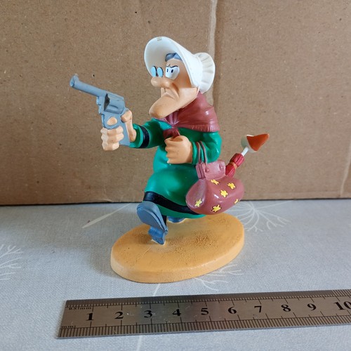 Lucky luke résine - résine, marie